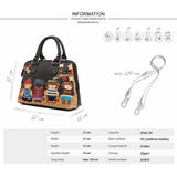 <bold>Top-Handle / Tote Bag  <br>Vegan-Leather top handle bags  - strapsandbrass.com