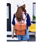 <bold>Fashion Backpack  <br>Vegan-Leather Fashion Backpack  - strapsandbrass.com