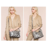 <bold>Tote & Crossbody Bag Set <br>Vegan-Leather Handbag  - strapsandbrass.com