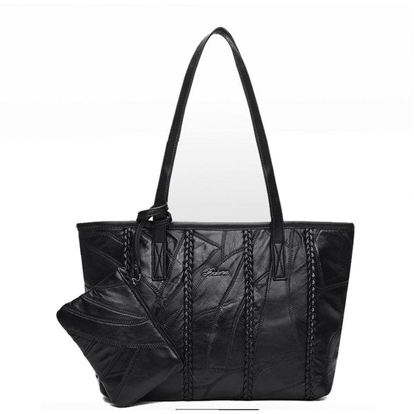 <bold>Tote / Crossbody Bag <br>Genuine-Leather Handbag  - strapsandbrass.com