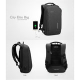Backpack USB Charging & Anti-Theft <br> Nylon Backpack  - strapsandbrass.com