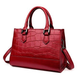 Tote / Crossbody Bag  <br>Genuine-Leather Handbag  - strapsandbrass.com