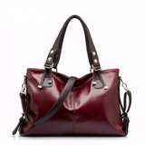 <bold>Hobo / Tote Bag <br>Genuine-Leather Handbag  - strapsandbrass.com