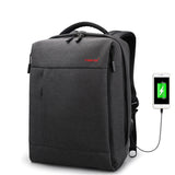 Backpack USB Charging & Anti-Theft <br> Oxford Backpack  - strapsandbrass.com