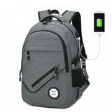 Backpack USB Charging & Business<br>Oxford Backpack  - strapsandbrass.com