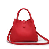 <bold>Tote / Bucket Bag <br>Vegan-Leather Handbag  - strapsandbrass.com