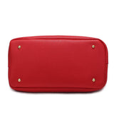 <bold>Tote / Bucket Bag <br>Vegan-Leather Handbag  - strapsandbrass.com