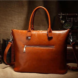 <bold>Tote / Crossbody Bag <br>Genuine-Leather Handbag  - strapsandbrass.com