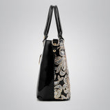 <bold>Tote / Shoulder Bag <br>Genuine-Leather Handbag  - strapsandbrass.com