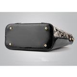 <bold>Tote / Shoulder Bag <br>Genuine-Leather Handbag  - strapsandbrass.com