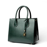 Top-Handle / Crossbody Bag  <br>Genuine-Leather Handbag  - strapsandbrass.com