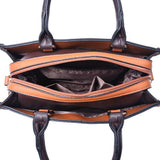 <bold>Top-Handle / Crossbody Bag <br>Vegan-Leather Handbag  - strapsandbrass.com