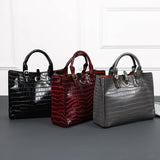 <bold>Tote / Shoulder Bag <br>Vegan-Leather Handbag  - strapsandbrass.com