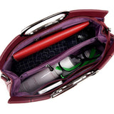 <bold>Messenger / Tote Bag  <br>Vegan-Leather Handbag  - strapsandbrass.com