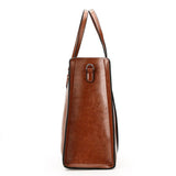 <bold>Tote / Crossbody Bag  <br>Vegan-Leather Handbag  - strapsandbrass.com