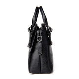 <bold>Top-Handle / Tote Bag  <br>Vegan-Leather Handbag  - strapsandbrass.com