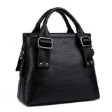 <bold>Top-Handle / Tote Bag  <br>Vegan-Leather Handbag  - strapsandbrass.com