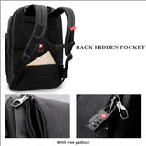 Backpack USB Charging & Anti-Theft <br> Oxford Backpack  - strapsandbrass.com