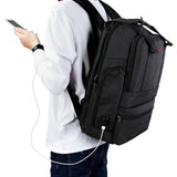 Backpack USB Charging & Anti-Theft <br> Oxford Backpack  - strapsandbrass.com