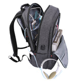Backpack USB Charging & Anti-Theft <br> Oxford Backpack  - strapsandbrass.com