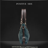 <bold>Hobo / Tote Bag <br>Genuine-Leather Handbag  - strapsandbrass.com