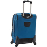 famous travel gear expandable spinner luggage - 20" soft side carry-on Luggage  - strapsandbrass.com