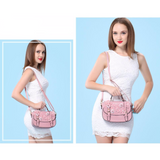 <bold>messenger / Shoulder Bag  <br>Vegan-Leather Handbag  - strapsandbrass.com