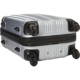 famous reaction out of bounds 20" spinner hard side carry-on Luggage  - strapsandbrass.com