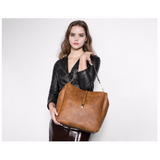 <bold>Tote Crossbody Bag & Purse Set <br>Vegan-Leather Handbag  - strapsandbrass.com