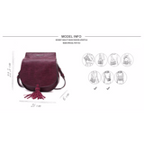 <bold>Shell / Crossbody Bag  <br>Vegan-Leather Handbag  - strapsandbrass.com