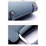 Top-Handle / Crossbody Bag  <br>Genuine-Leather Handbag  - strapsandbrass.com
