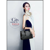 <bold>Tote / Shoulder Bag <br>Vegan-Leather Handbag  - strapsandbrass.com