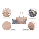 <bold>Tote & Crossbody Bag Set <br>Vegan-Leather Handbag  - strapsandbrass.com