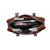 <bold>Top-Handle  / Shoulder Bag  <br>Vegan-Leather Handbag  - strapsandbrass.com