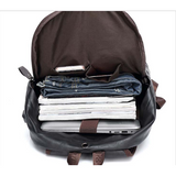 Backpack USB Charging <br> Vegan Leather Backpack  - strapsandbrass.com