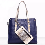 Tote / Shoulder Bag  <br>Vegan-Leather Handbag  - strapsandbrass.com