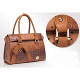 Top-Handle Bag / Satchel  <br>Vegan-Leather Handbag  - strapsandbrass.com
