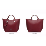 <bold>Tote / Shoulder Bag  <br>Vegan-Leather Handbag  - strapsandbrass.com