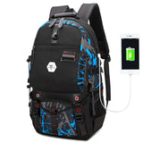 Backpack USB Charging & Water Resistant <br> Oxford Backpack  - strapsandbrass.com