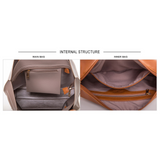 <bold>Tote & Crossbody Bag Set <br>Vegan-Leather Handbag  - strapsandbrass.com