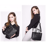 <bold>Tote & Crossbody Bag Set <br>Vegan-Leather Handbag  - strapsandbrass.com