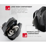 Backpack USB Charging & Anti-Theft <br> Oxford Backpack  - strapsandbrass.com