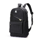 Backpack USB Charging <br> Canvas Backpack  - strapsandbrass.com