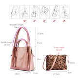 <bold>Tote & Crossbody Bag Set <br>Genuine-Leather Handbag  - strapsandbrass.com