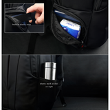 Backpack USB Charging & Anti-Theft <br> Nylon Backpack  - strapsandbrass.com