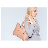 <bold>Tote / Crossbody Bag <br>Vegan-Leather Handbag  - strapsandbrass.com
