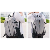 Backpack USB Charging<br> Canvas Backpack  - strapsandbrass.com