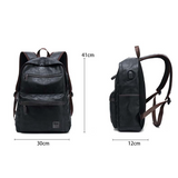 Backpack USB Charging <br> Vegan Leather Backpack  - strapsandbrass.com