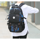 Backpack USB Charging & Water Resistant <br> Oxford Backpack  - strapsandbrass.com