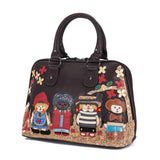 <bold>Top-Handle / Tote Bag  <br>Vegan-Leather top handle bags  - strapsandbrass.com